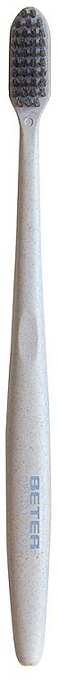 Зубна щітка, м'яка, сіра - Beter Dental Care Adult Toothbrush Soft — фото N1