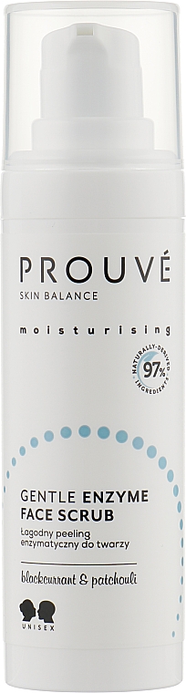 Ензиматичний пілінг для обличчя - Prouve Skin Balance Moisturising Gentle Enzyme Face Scrub — фото N1