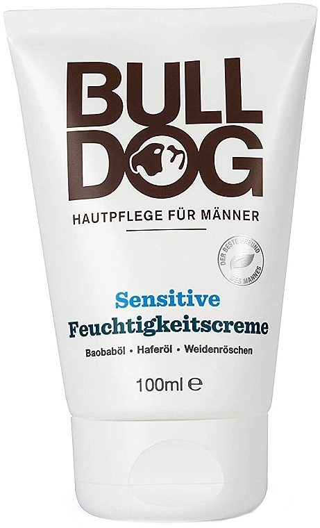 Зволожувальний крем для обличчя - Bulldog Sensitive Moisturiser — фото N1