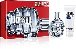 Diesel Only The Brave - Набір (edt/50ml + sh/gel/75ml) — фото N1