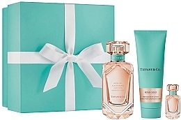 Духи, Парфюмерия, косметика Tiffany & Co Rose Gold - Набор (edp/75ml + b/lot/75ml + edp/mini/5ml)