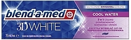 Зубная паста отбеливающая - Blend-a-med 3D White Cool Water Toothpaste — фото N2