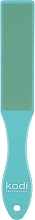 Парфумерія, косметика Пилка для педикюру 120/180, блакитний/зелений - Kodi Professional