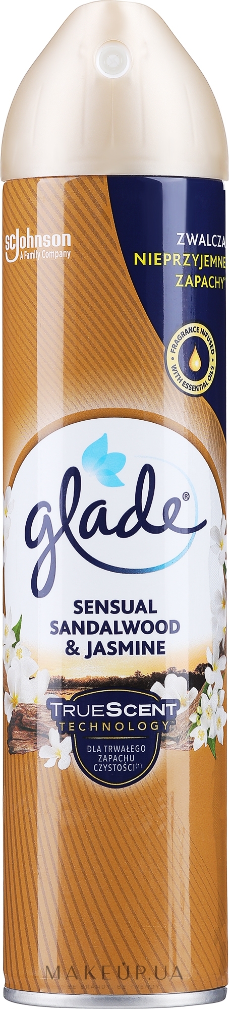 Освежитель воздуха - Glade Sandalwood and Jasmine Air Freshener — фото 300ml