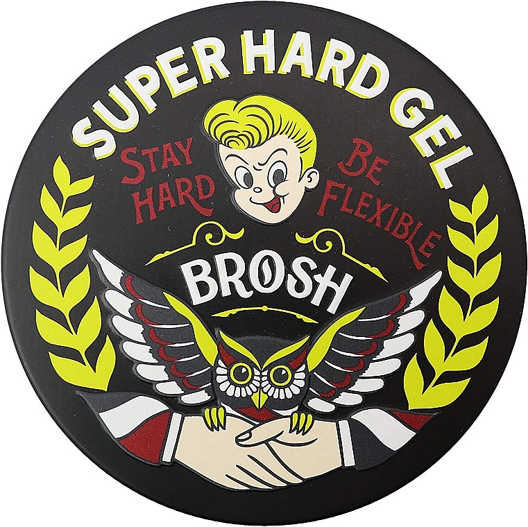Гель для укладки волос - Brosh Super Hard Gel — фото N1