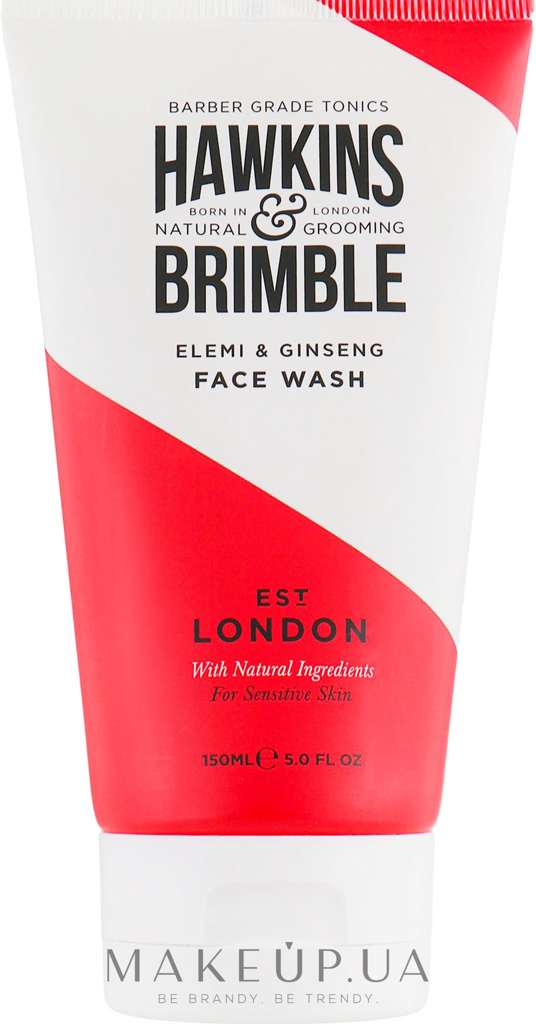 Очищувальний гель для обличчя - Hawkins & Brimble Elemi & Ginseng Face Wash — фото 150ml