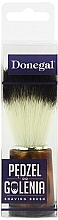 Помазок для бритья, 4603, с коричневой ручкой - Donegal Shaving Brush — фото N2