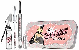 Парфумерія, косметика Набір для брів «Все в одному» - Benefit The Great Brow Basics (brow/gel/3g + brow/pencil/0.17g + brow/pencil/mini/0.04g)