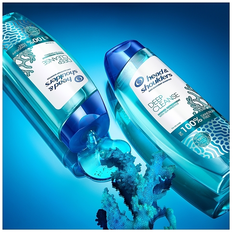 Шампунь проти лупи "Глибоке очищення" - Head & Shoulders Deep Cleanse Detox Shampoo — фото N8