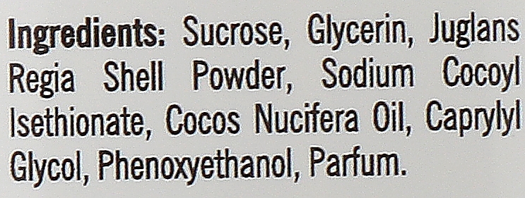 Зміцнювальний скраб для тіла з горіховою шкаралупою і кокосовою олією - Soraya Healthy Body Diet — фото N2