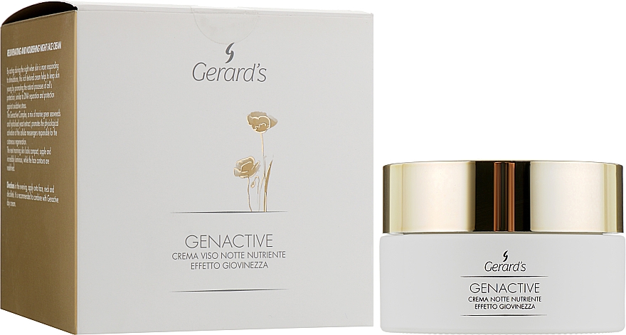 Ночной крем для лица - Gerard's Cosmetics Genactive Night Cream — фото N2