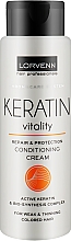 Парфумерія, косметика Крем-кондиціонер з кератином для тонкого й слабкого волосся - Lorvenn Keratin Vitality Conditioner