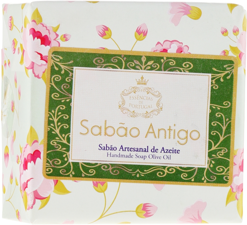 Натуральное мыло ручной работы, чайная роза - Essencias De Portugal Handmade Soap Olive Oil — фото N1