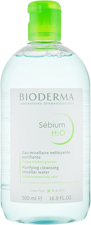 Мицеллярный лосьон - Bioderma Sebium H2O Micellaire Solution — фото N5
