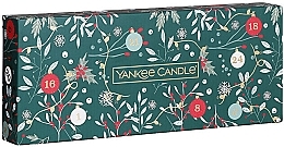 Парфумерія, косметика Набір - Yankee Candle Countdown to Christmas (10х9.8g + tealight/holder)