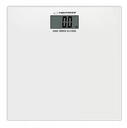 Весы напольные, белые - Esperanza EBS002W Aerobic — фото N1