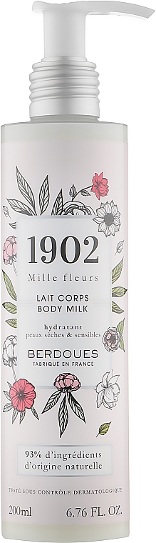 Молочко для тіла - Berdoues 1902 Mille Fleurs Lait Corps Body Milk — фото N1