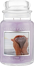 Духи, Парфюмерия, косметика Ароматическая свеча в банке - Village Candle Hope