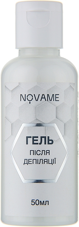 Гель после шугаринга и депиляции с шимером - Novame Cosmetic — фото N1