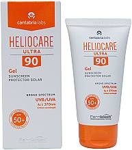 Сонцезахисний ультрагель для обличчя - Heliocare Ultra Gel SPF50 — фото N2