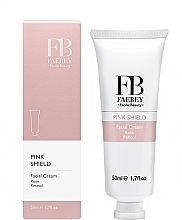 Крем для лица с ретинолом и розой - Faebey Pink Shield Facial Cream — фото N1