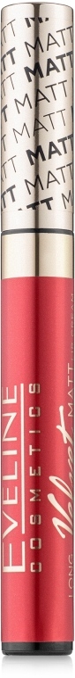 Жидкая матовая губная помада - Eveline Cosmetics Velvet Matt — фото N1