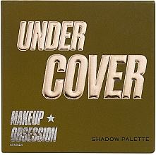 Палетка тіней для повік - Makeup Obsession Under Cover Eyeshadow Palette — фото N2