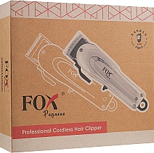Машинка для стрижки волосся з магнітними насадками - Fox Pegasus — фото N3