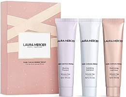 Парфумерія, косметика Набір - Laura Mercier Pure Canvas Primer Triplet (primer/3x25ml)