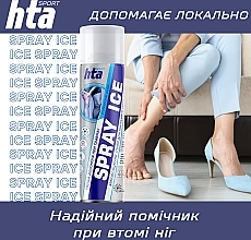 Охолоджувальий спрей для тіла "Спортивна заморозка" - High Tech Aerosol Spray Ice — фото N4