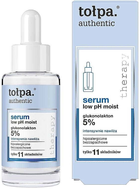 Сироватка для обличчя - Tolpa Authentic Serum Low pH Moist — фото N1