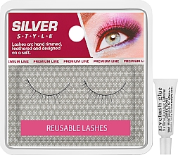 Парфумерія, косметика Вії накладні, FR-2038 - Silver Style Eyelashes