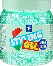 Гель для моделирования волос - Tenex Styling Wetlook Green Gel — фото N1