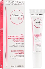 Крем-гель д/контуру очей - Bioderma Sensibio Eye Gel Countour — фото N1