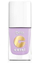 Парфумерія, косметика Лак для нігтів - Delia Cosmetics Coral Cotton Candy