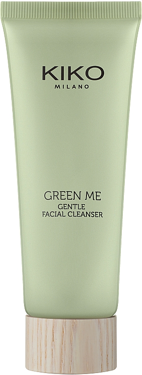 Ніжний очищувальний гель для обличчя - Kiko Milano Green Me Gentle Facial Cleanser — фото N1