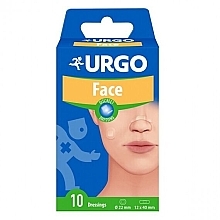 Парфумерія, косметика Пластир медичний прозорий, 2 розміри               - Urgo Face