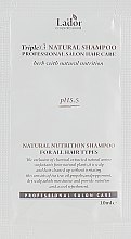 Парфумерія, косметика Безсульфатний шампунь - La'dor Triplex Natural Shampoo (shamp/10x10ml) (пробник)