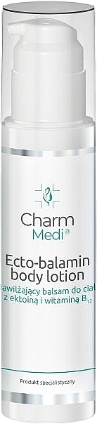 Зволожувальний лосьйон для тіла з ектоїном і вітаміном B12 - Charmine Rose Charm Medi Ecto-Balamin Body Lotion — фото N1