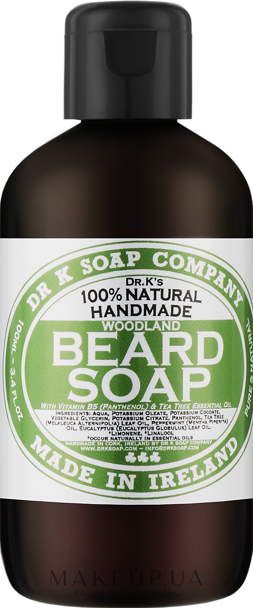 Шампунь для бороды "Лес" - Dr K Soap Company Beard Soap Woodland — фото 100ml