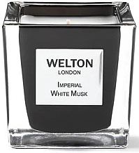 Парфумерія, косметика Welton London Imperial White Musk - Парфумована свічка