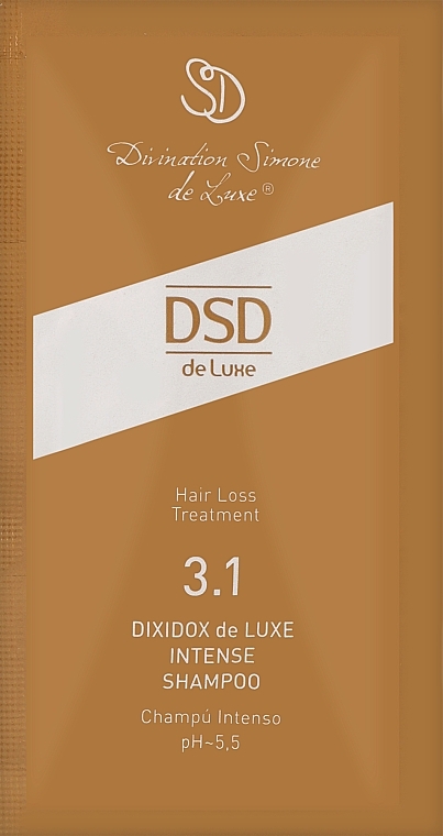 Інтенсивний шампунь "Діксидокс Де Люкс № 3.1" - Simone DSD De Luxe Dixidox DeLuxe Intense Shampoo (міні) — фото N1