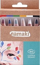 Набор карандашей для раскрашивания лица - Namaki Set Of Rainbow Skin Colour Pencils (f/paint/6x2,1g) — фото N1