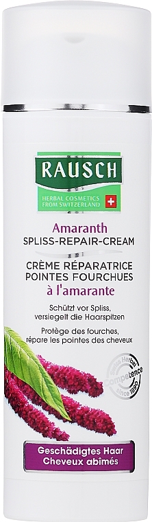 Крем для поврежденных кончиков волос - Rausch Amaranth Spliss Repair Cream — фото N1