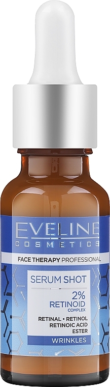 Сироватка для розгладження зморщок з 2% ретиноїдним комплексом - Eveline Cosmetics Face Therapy Professional Serum Shot — фото N1