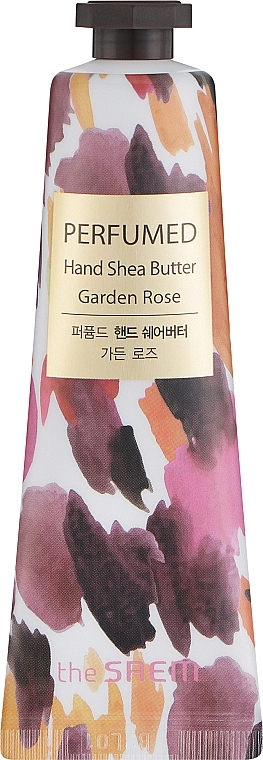 Живильний крем для рук "Троянда" - The Saem Perfumed Garden Rose Hand Shea Butter - The Saem Perfumed Garden Rose Hand Shea Butter — фото N1