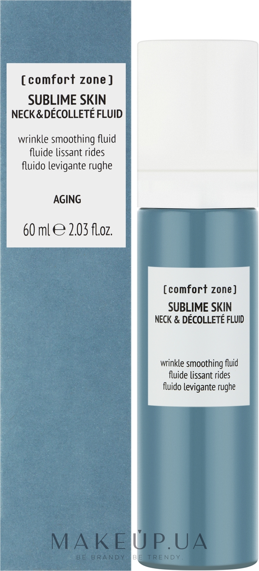 Флюид для шеи и декольте - Comfort Zone Sublime Skin Neck & Decollete Fluid — фото 60ml