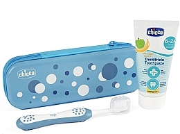 Парфумерія, косметика Chicco First Milk Teeth (toothbrush/1pcs + toothpast/50ml + bag/1pcs) - Chicco First Milk Teeth (toothbrush/1pcs + toothpast/50ml + bag/1pcs)