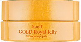 Гидрогелевые патчи для глаз с золотом и маточным молочком - Petitfee & Koelf Gold & Royal Jelly Eye Patch — фото N3