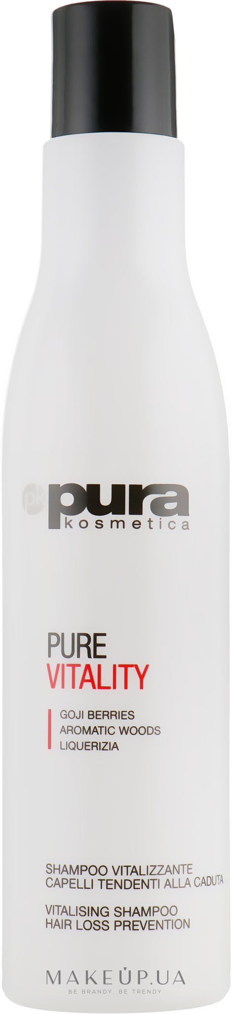 Шампунь против выпадения волос - Pura Kosmetica Pure Vitality Shampoo — фото 250ml